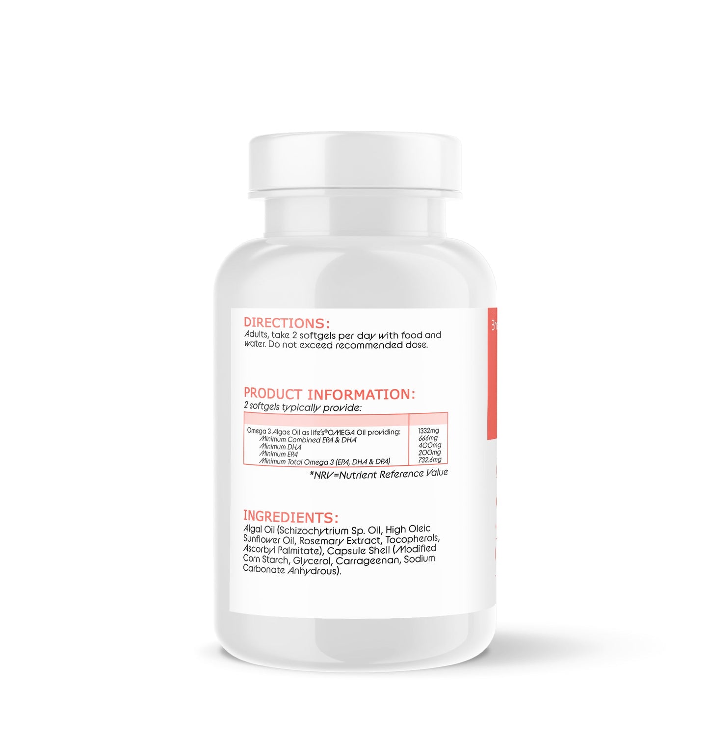 Omega 3 Algal Oil - Bhealth Store